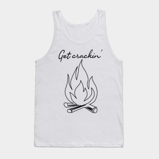 Campfire, Bonfire, Camping, Trekking, Hunting Tank Top